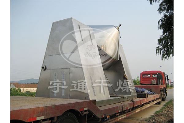 卡拉胶专用双锥回转真空干燥机生产线